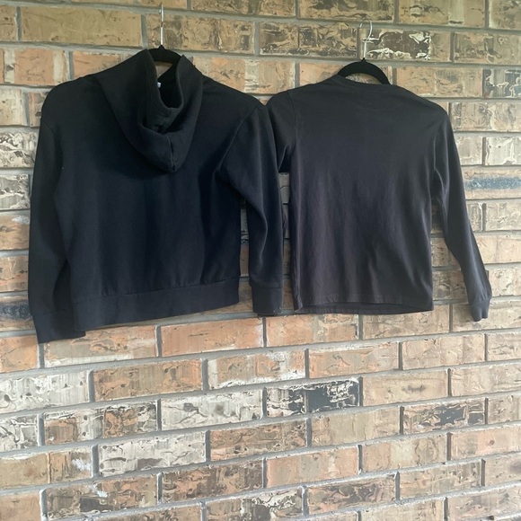 Black Fortnite Hoodie and Shirt Set - Boys Size 8 Medium - Picture 4 of 11